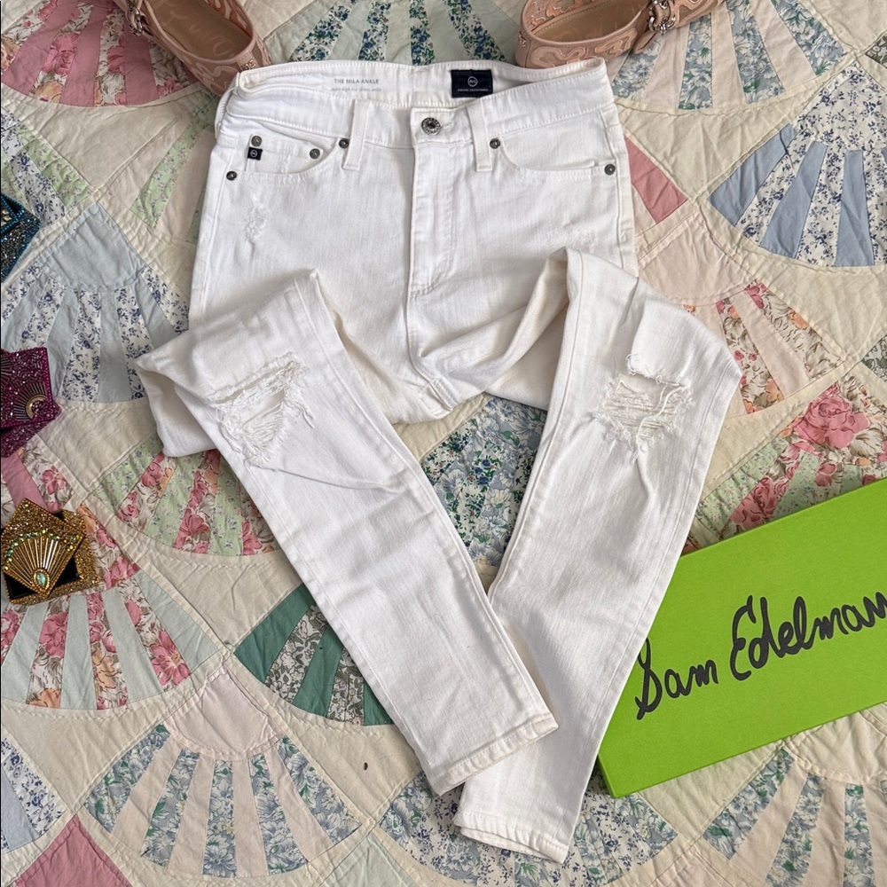 AG Adriano Goldschmied The Mila Ankle high waist 26R Skinny ankle Jeans